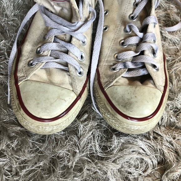 Converse 6.5 (fits women 7.5) classic whites - Picture 5 of 7